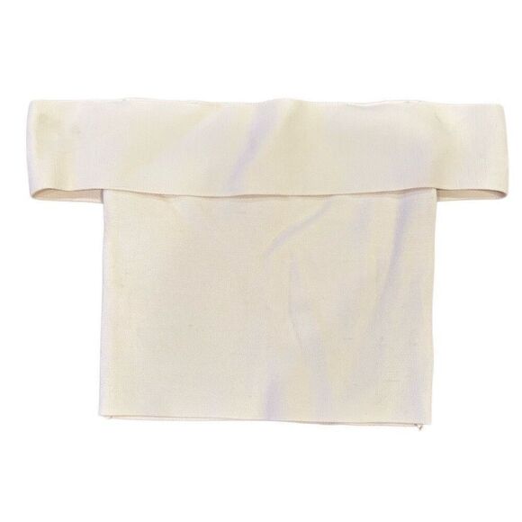 Express Body Contour Off The Shoulder Stretchy Top Cream Off White Size XS - Picture 2 of 7
